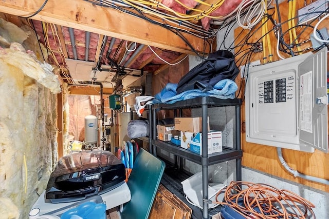 76 Woobly Rd, Bolton, MA 01740 - storage room featuring electric panel