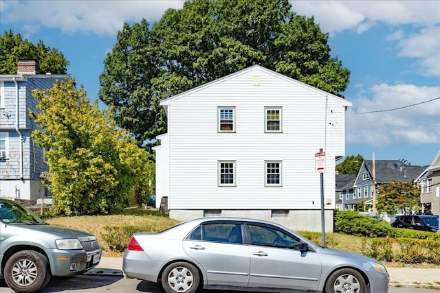 view of side of property