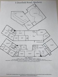 5 Deerfield Rd, Medway, MA 02053 - home floor plan