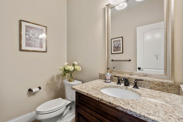 50 Sterling Rd, Needham, MA 02492 - bathroom featuring vanity and toilet