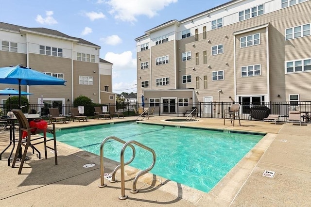 211 Central St Unit A311, Norwood, MA 02062 - community pool featuring a patio area