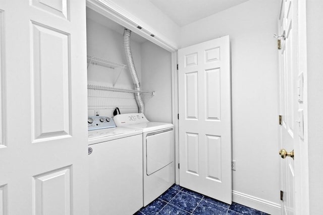 211 Central St Unit A311, Norwood, MA 02062 - laundry room featuring washer and clothes dryer and baseboards