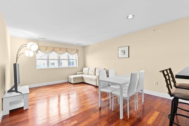 211 Central St Unit A311, Norwood, MA 02062 - dining room featuring wood finished floors and recessed lighting