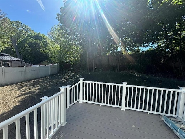 77 Lake Shore Dr, Weymouth, MA 02189 - view of wooden deck