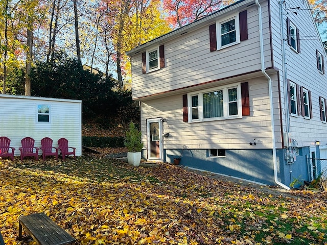 view of home's exterior