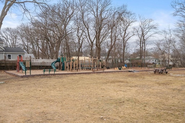 view of community play area