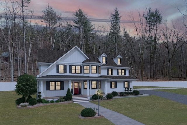 6 Meadow Rd, Bolton, MA 01740 - view of front facade featuring a porch
