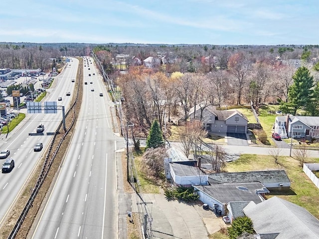 birds eye view of property featuring a residential view