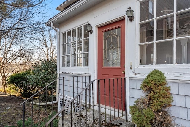 view of entrance to property