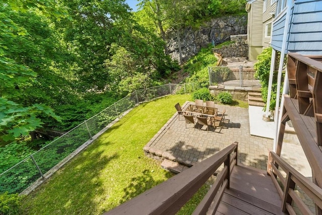 90 Woodland Rd, Malden, MA 02148 - view of yard featuring a patio area