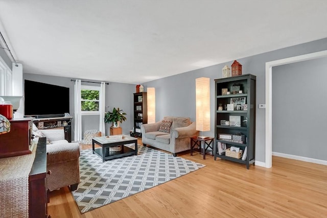389 Porter Rd, East Longmeadow, MA 01028 - living room with wood finished floors