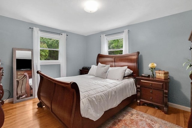 389 Porter Rd, East Longmeadow, MA 01028 - bedroom with light wood-style floors and baseboards