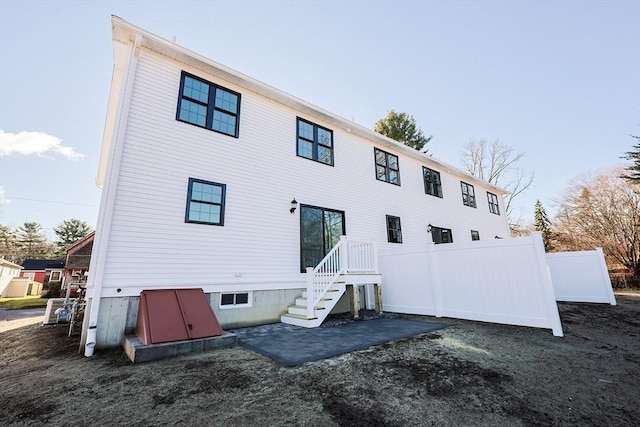 view of rear view of house