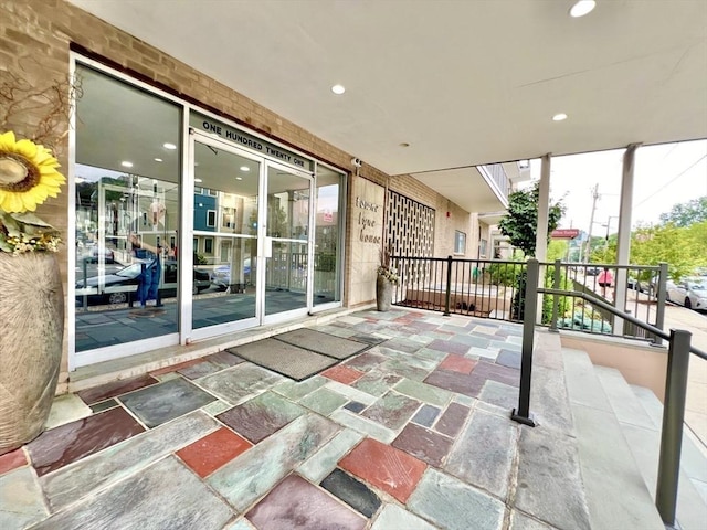 balcony featuring a patio area