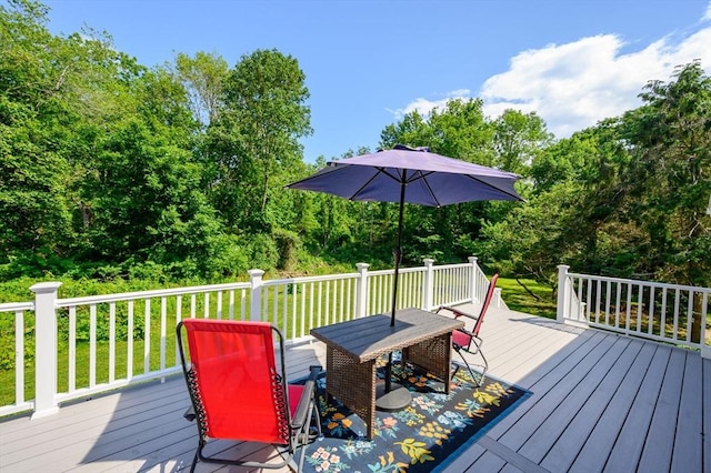 11 Williamsburg Ln, Scituate, MA 02066 - deck featuring outdoor dining area