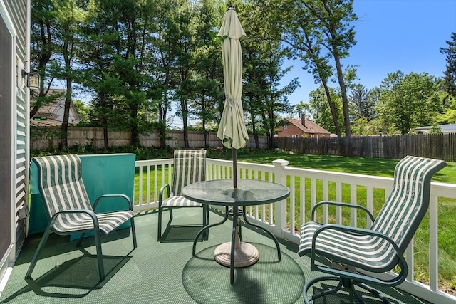 84 Chapin Greene Unit 84, Ludlow, MA 01056 - view of fenced backyard