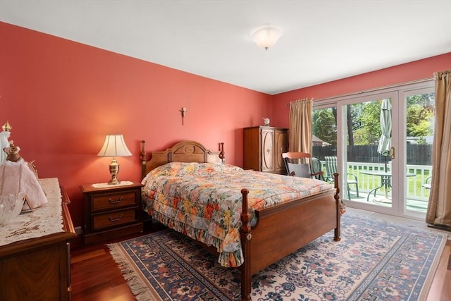 84 Chapin Greene Unit 84, Ludlow, MA 01056 - bedroom featuring access to exterior and wood finished floors