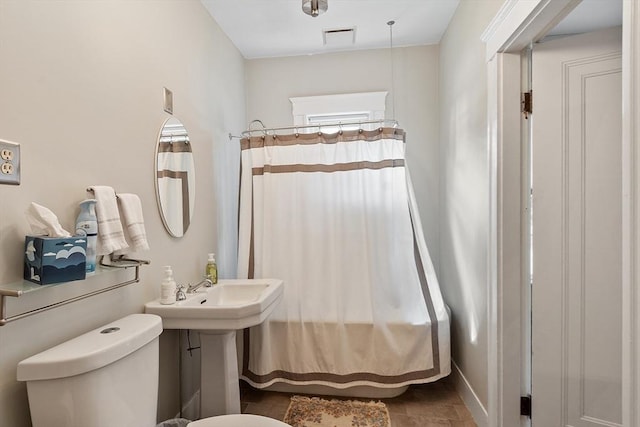 4 Pleasant View St, Methuen, MA 01844 - bathroom with toilet, healthy amount of natural light, and tile patterned flooring