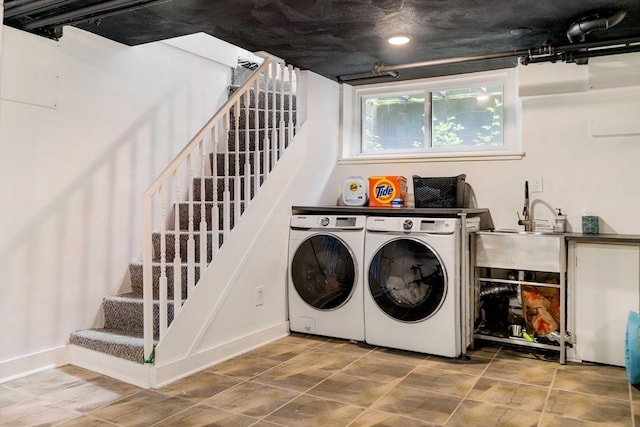 96 Nonantum St, Newton, MA 02458 - laundry area featuring washer and clothes dryer