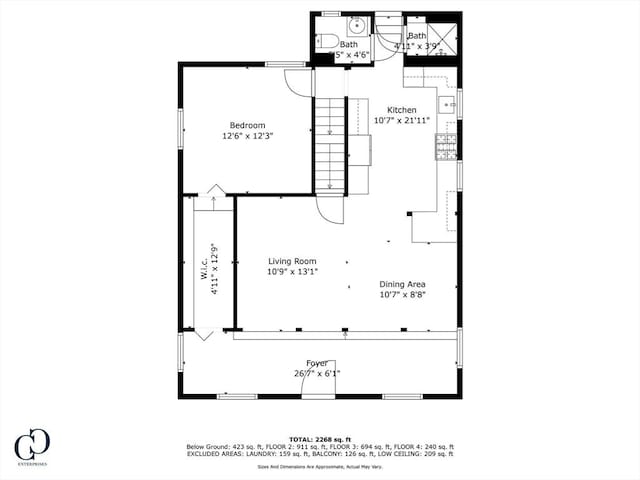 view of layout