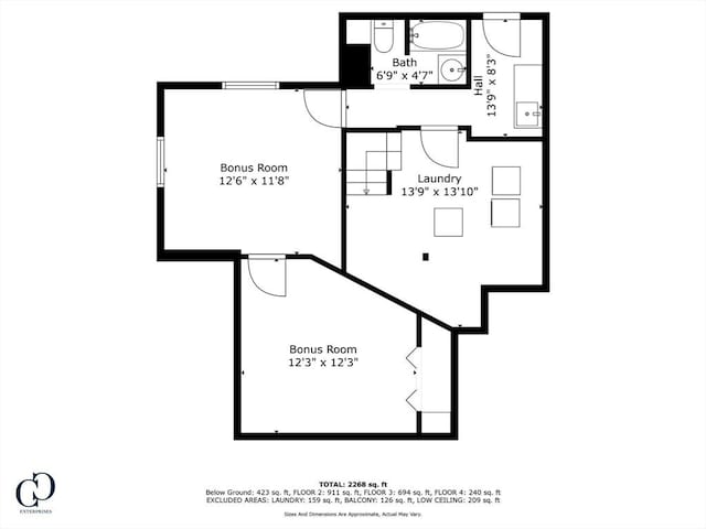 view of layout