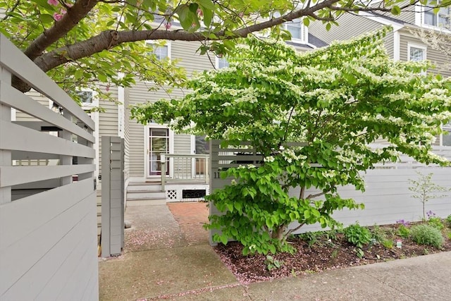 view of property exterior