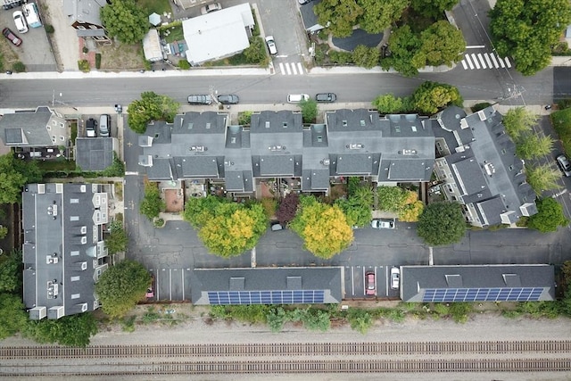 view of property location with nearby suburban area