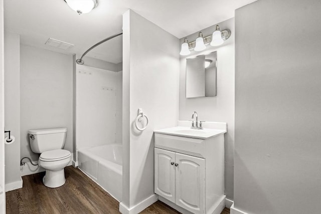 48-50 Portland St, Haverhill, MA 01830 - bathroom with wood finished floors, vanity, and shower / bath combination