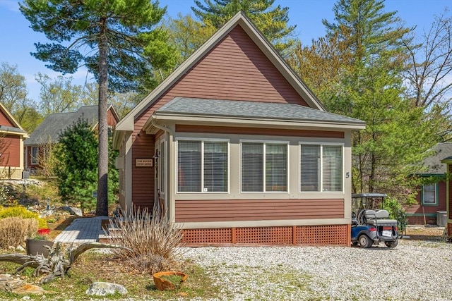5 Lazy Day Dr Unit 5, Westford, MA 01886 - view of home's exterior featuring a shingled roof