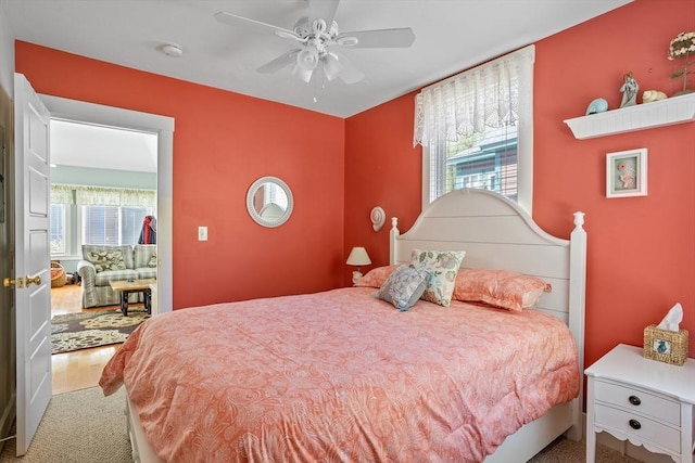 5 Lazy Day Dr Unit 5, Westford, MA 01886 - bedroom featuring carpet floors, multiple windows, and a ceiling fan