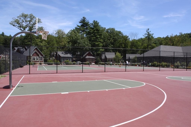 5 Lazy Day Dr Unit 5, Westford, MA 01886 - view of basketball court with fence, community basketball court, and a tennis court