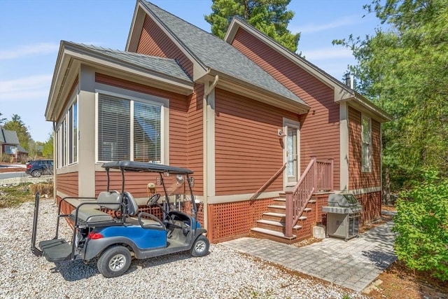 5 Lazy Day Dr Unit 5, Westford, MA 01886 - back of property featuring a shingled roof