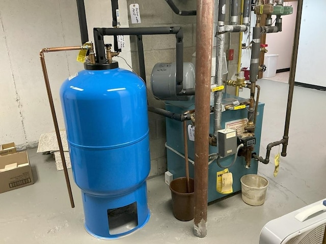 view of utility room