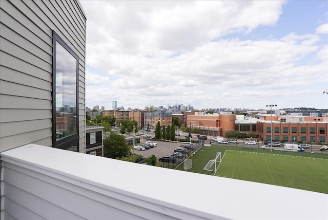 29 Woodford St Unit 2, Boston, MA 02125 - balcony with an area for sports and a city view