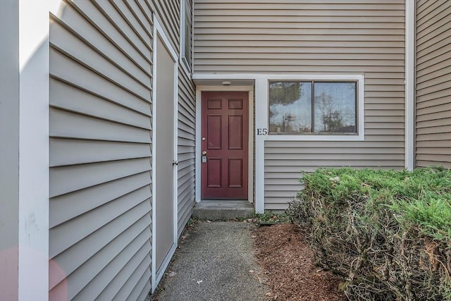 view of entrance to property