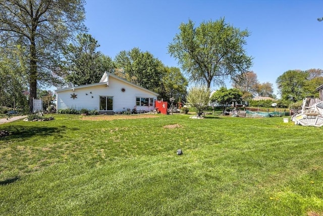 8 High St, Granby, MA 01033 - view of green lawn