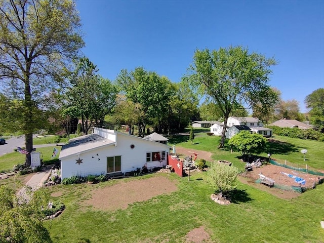 8 High St, Granby, MA 01033 - view of green lawn
