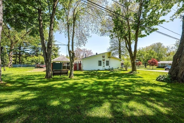 8 High St, Granby, MA 01033 - view of green lawn