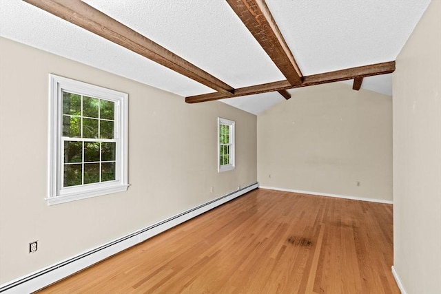 91 Observatory Waye, Marshfield, MA 02050 - spare room featuring baseboard heating, wood finished floors, and baseboards