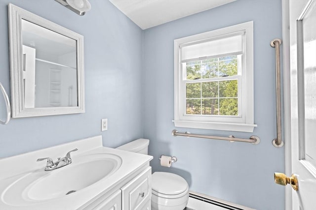 91 Observatory Waye, Marshfield, MA 02050 - bathroom with toilet, vanity, and a shower