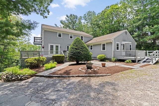 91 Observatory Waye, Marshfield, MA 02050 - rear view of property with a deck