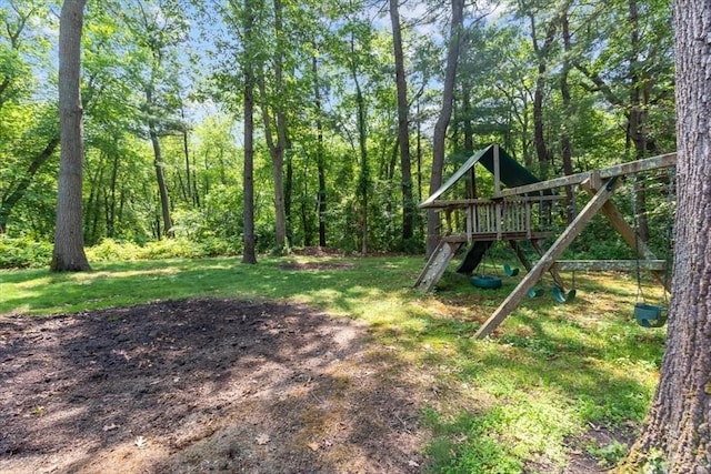12 Whitcomb Ln, Hingham, MA 02043 - view of yard featuring a playground