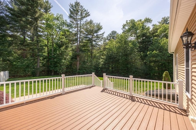 10 Chase Lndg Unit B, Easton, MA 02375 - deck featuring a lawn
