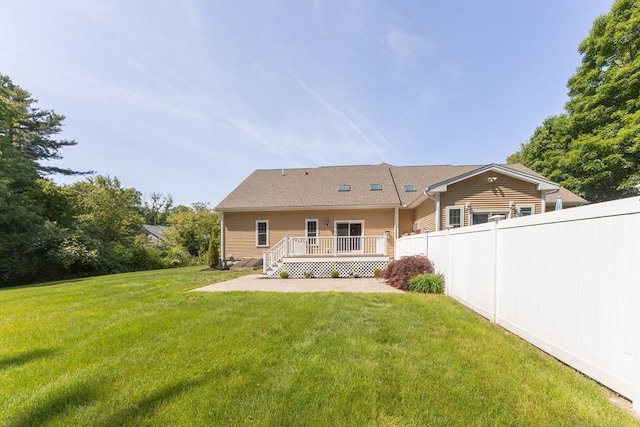 10 Chase Lndg Unit B, Easton, MA 02375 - back of property featuring a deck