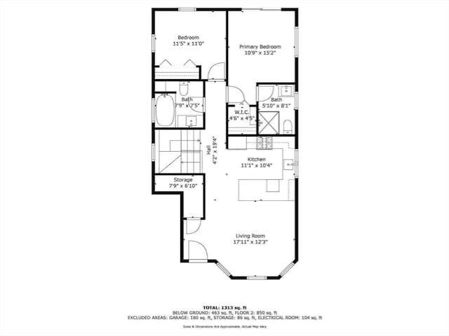 50 Cottage St Unit 1, Chelsea, MA 02150 - room layout