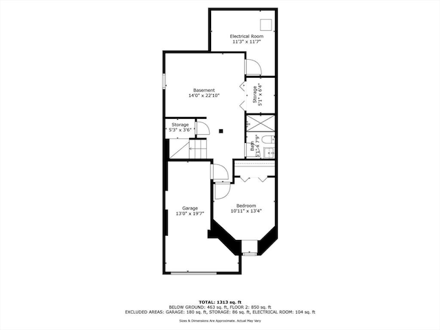 50 Cottage St Unit 1, Chelsea, MA 02150 - room layout