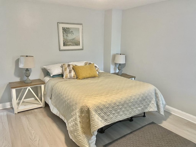 43 Aubin St Unit 1, Amesbury, MA 01913 - bedroom with wood finished floors and baseboards