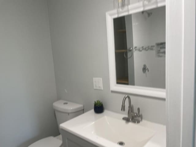 43 Aubin St Unit 1, Amesbury, MA 01913 - bathroom featuring toilet and vanity