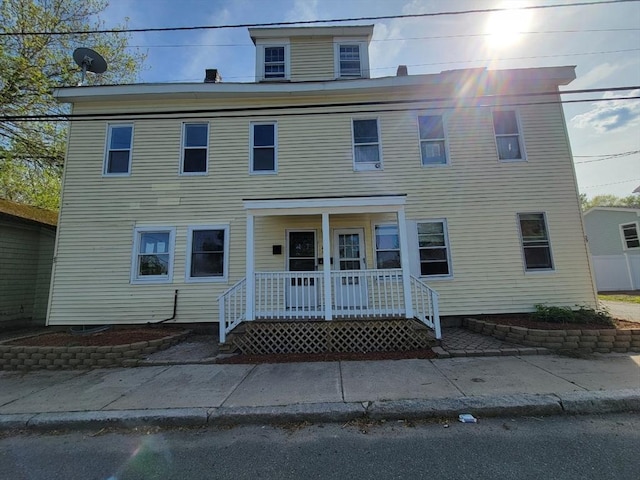 43 Aubin St Unit 1, Amesbury, MA 01913 - townhome / multi-family property featuring a porch