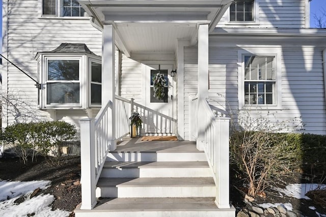 view of property entrance